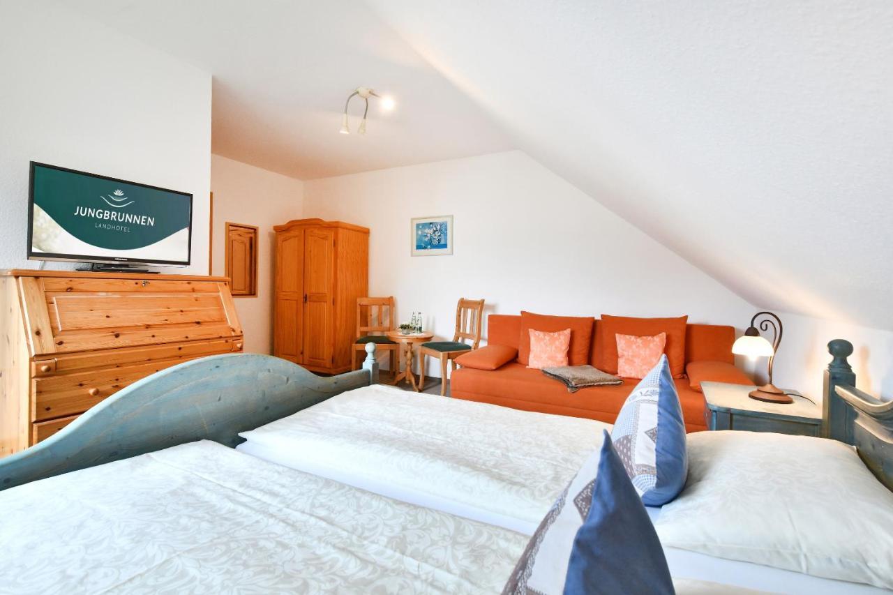 Landhotel Jungbrunnen Bad Brambach Eksteriør bilde